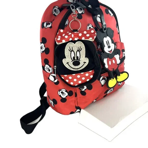 Disney Mickey & Minnie Mouse mini backpack, w/accessories, NWOT